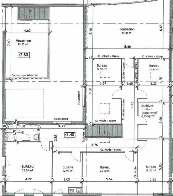 Bureau Maxéville 580m² Location bureau Maxéville Meurthe-et-Moselle OLBUR2311152 6